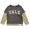 【S/M/L】★オフィシャルチーム★ボーダー×スラブレイヤードTシャツ(1224140m)
